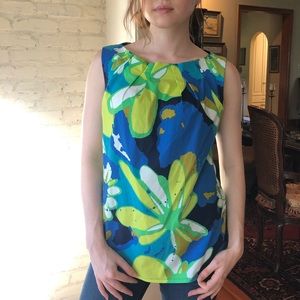 Trina Turk Floral Montauk Top